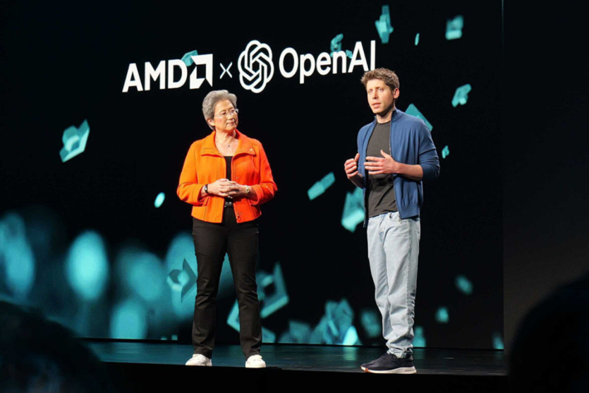 Акции AMD поднялись на 38% после многомиллиардного контракта с OpenAI