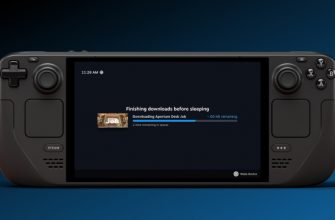Steam Deck теперь может загружать игры с выключенным экраном