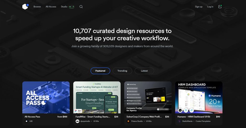 Где найти макеты, шаблоны и UI‑киты: подборка полезных ресурсов для дизайнеров