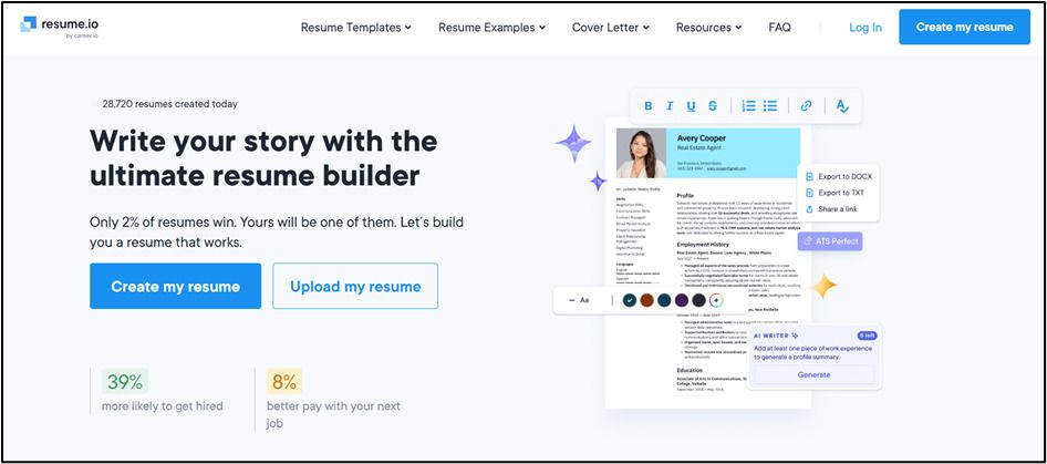 Резюме без напряжения: сервисы, с которыми даже новичок быстро соберет профессиональное CV