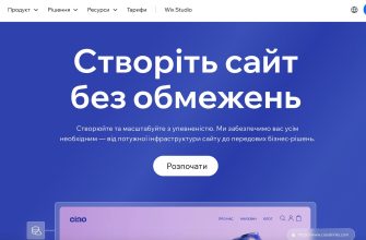 Топ-5 конструкторов сайтов