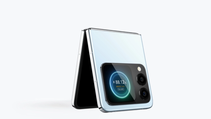 Huawei выпустила модель nova Flip S, складной смартфон с дополнительным дисплеем