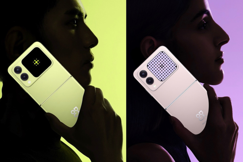 Huawei выпустила модель nova Flip S, складной смартфон с дополнительным дисплеем