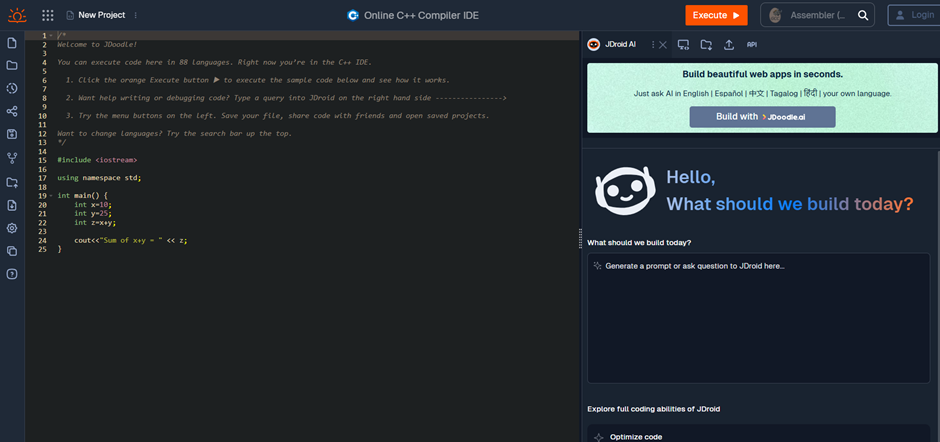 Онлайн-компиляторы для C++, PHP, Python, Java, C#, Go и не только
