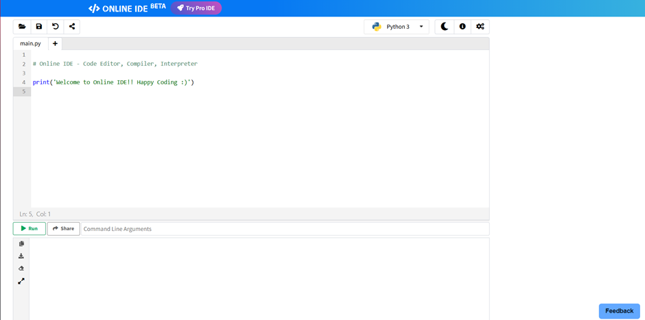 Онлайн-компиляторы для C++, PHP, Python, Java, C#, Go и не только