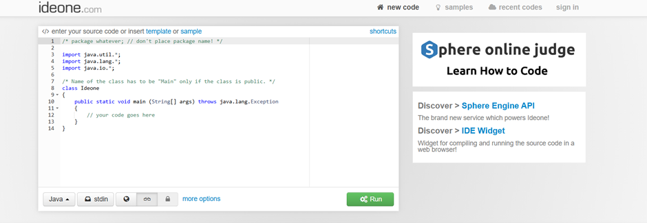 Онлайн-компиляторы для C++, PHP, Python, Java, C#, Go и не только